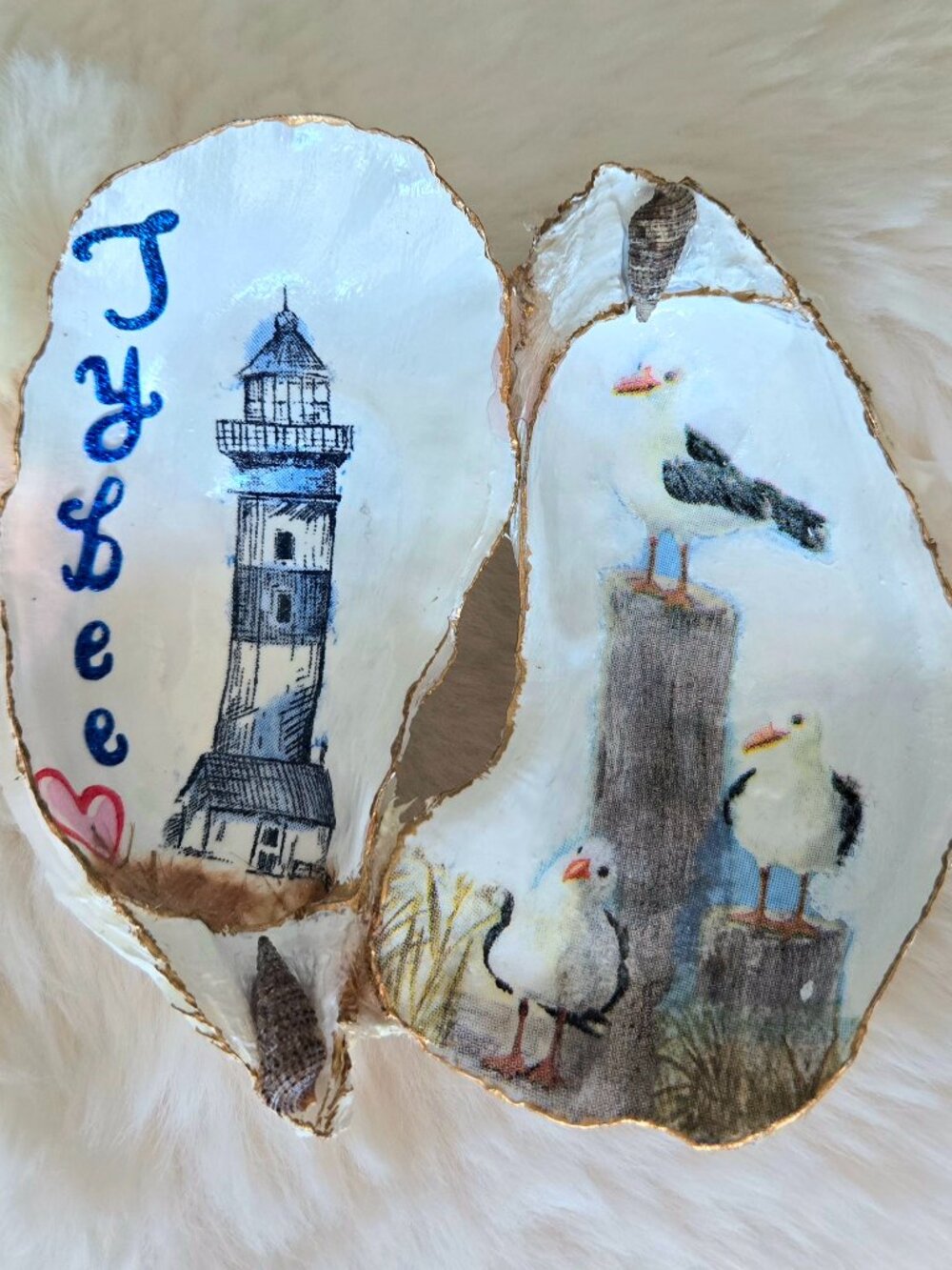 Handmade jewelry dish Tybee Island